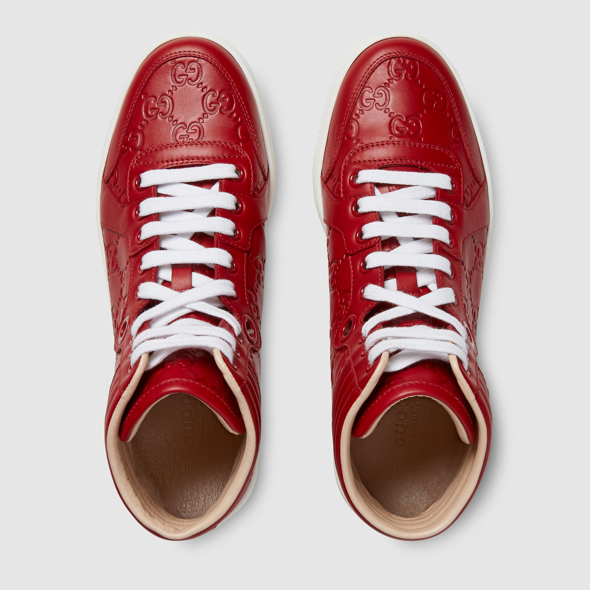 gucci red bottom sneakers